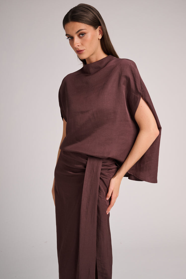 City Blouse Grape
