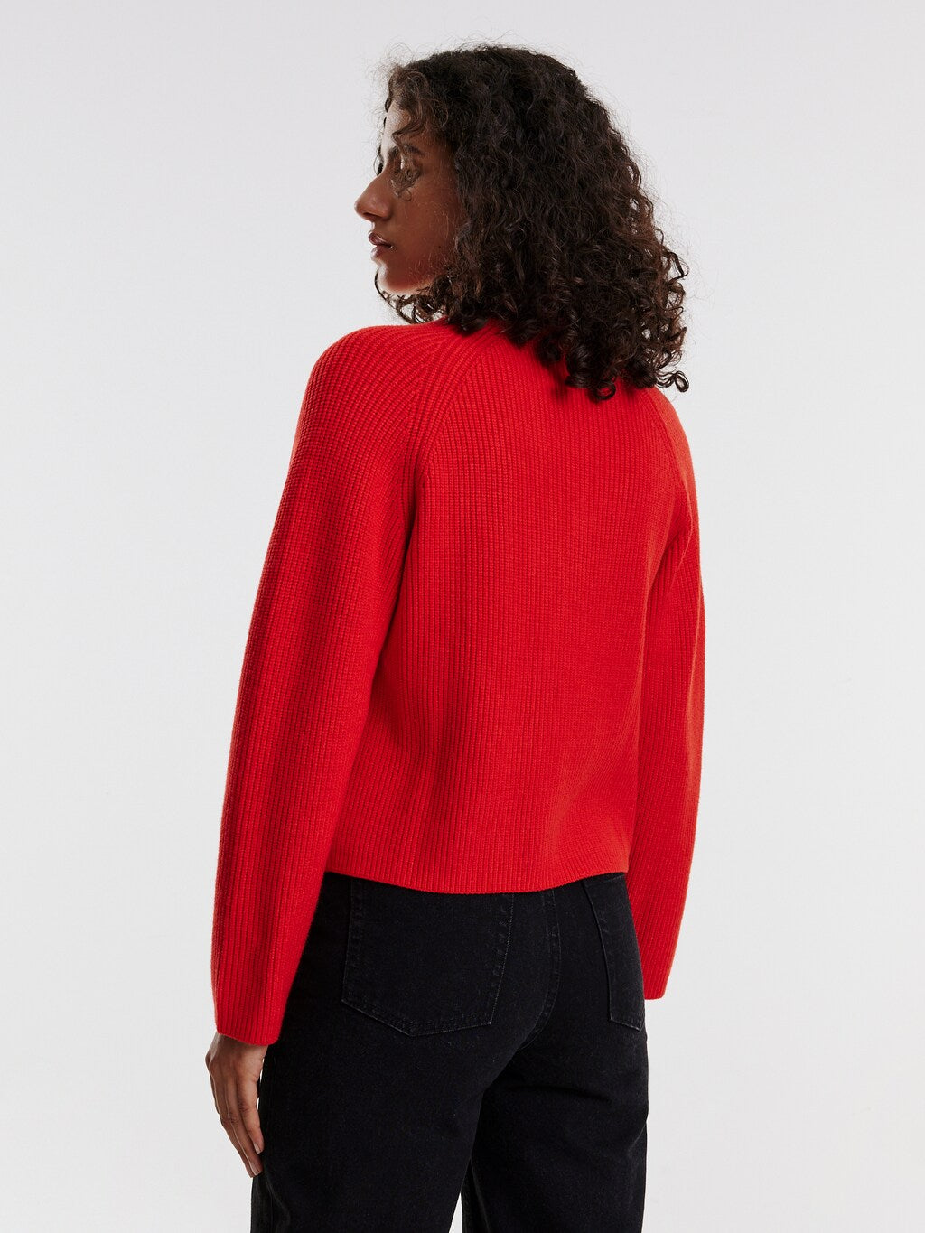 Logan Cardigan Red