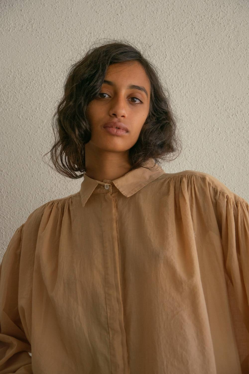 Vintage Shirt in Voile Amber