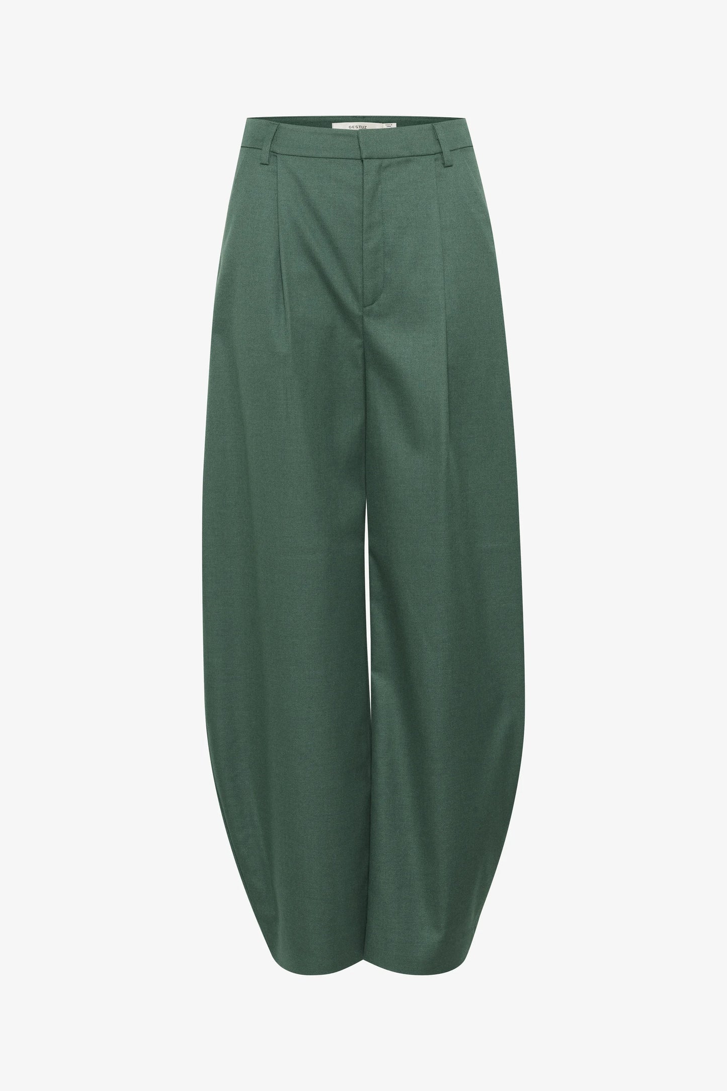 GZcallia barrel pants Green melange