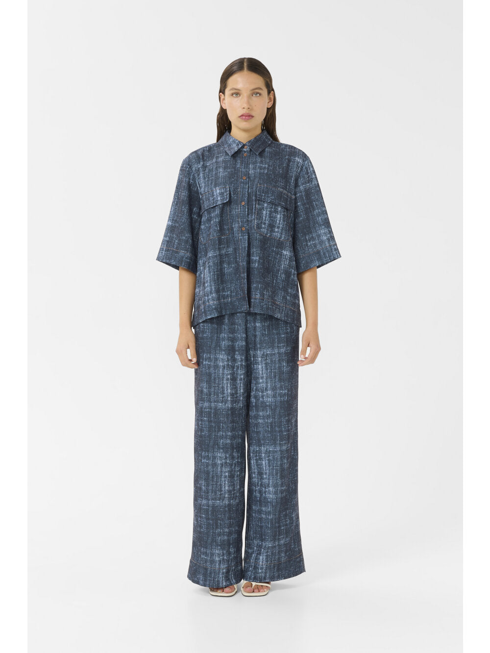 GZdemia shirt Dark denim