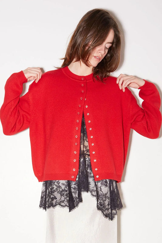 Gilet Tinos red