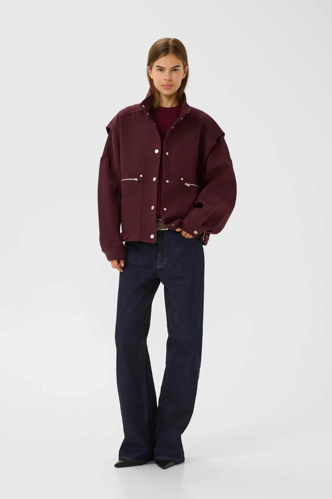 Diaz Jacket Burgundy
