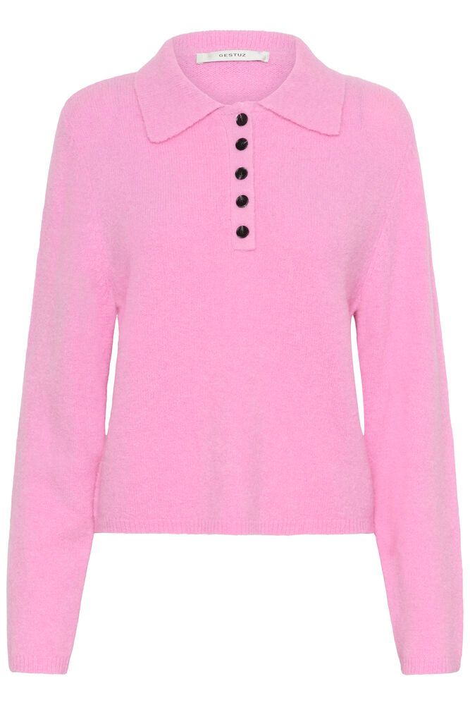 Zalpha Polo Pullover Pink