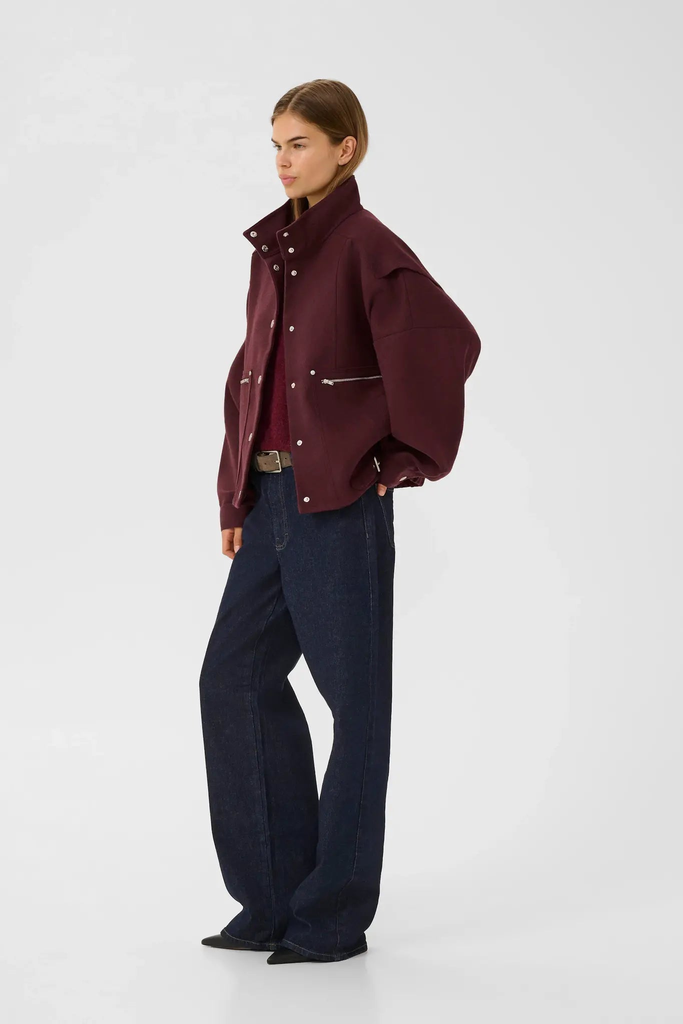 Diaz Jacket Burgundy