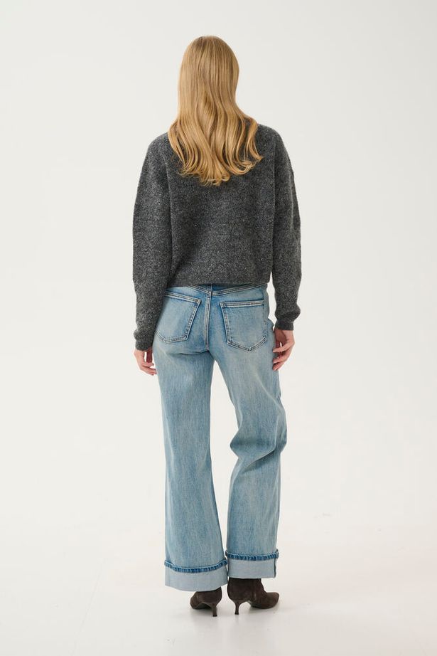 Alpha Shimmer Cardigan Dark Grey