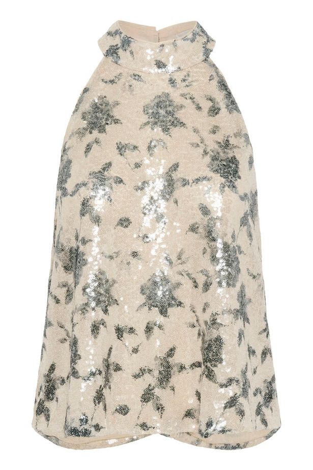 Sveda Top Champange/black