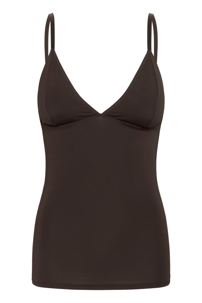 Cami Top Brown