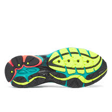 S70739 progrid omni 9 sneaker SIlver/blue/yellow