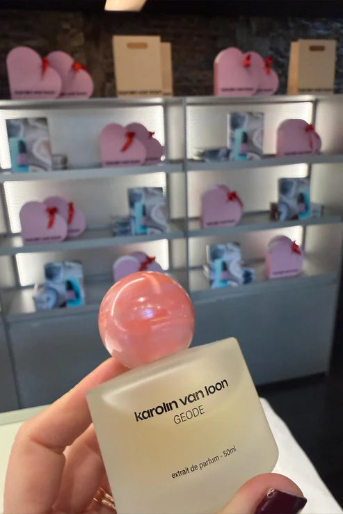 Blushing heart gift set Pink