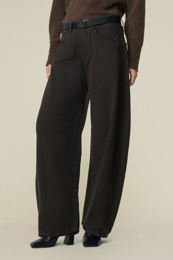 Aliana jeans Chocolate brown