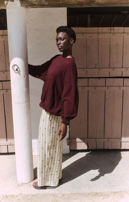 YTI03B Sweat Burgundy