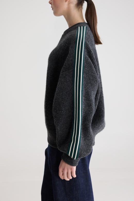 Dam Knitwear Dark Grey