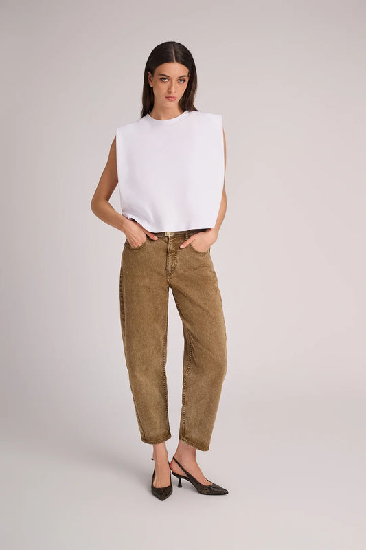 Lima Jeans Olive Washed