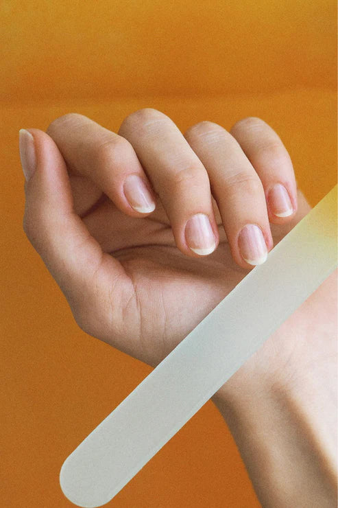 La douceur - glass nail file Yellow