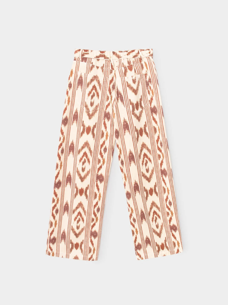 Nixon Pants Ivory print