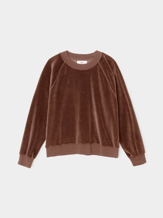 pierre sweatshirt mocha brown