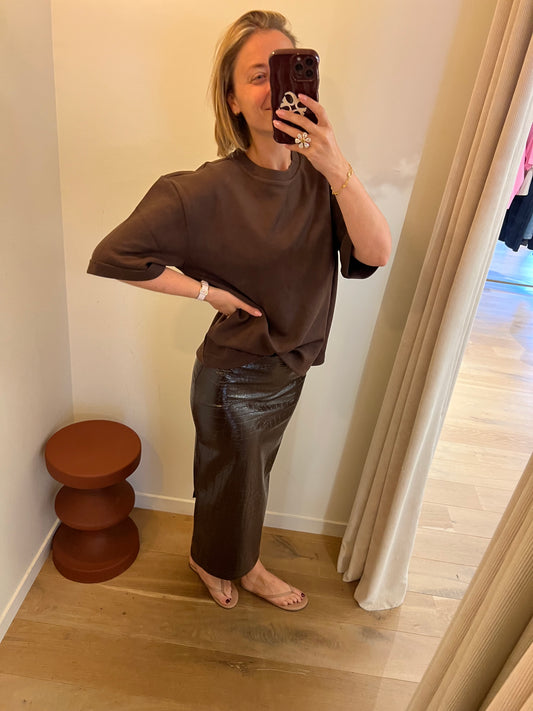 Garance Tee Chocolat