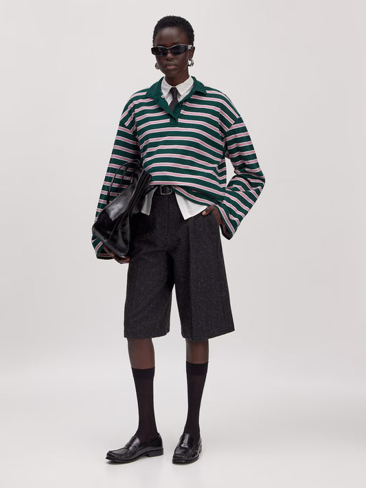 Cindy Longsleeve Green/pink