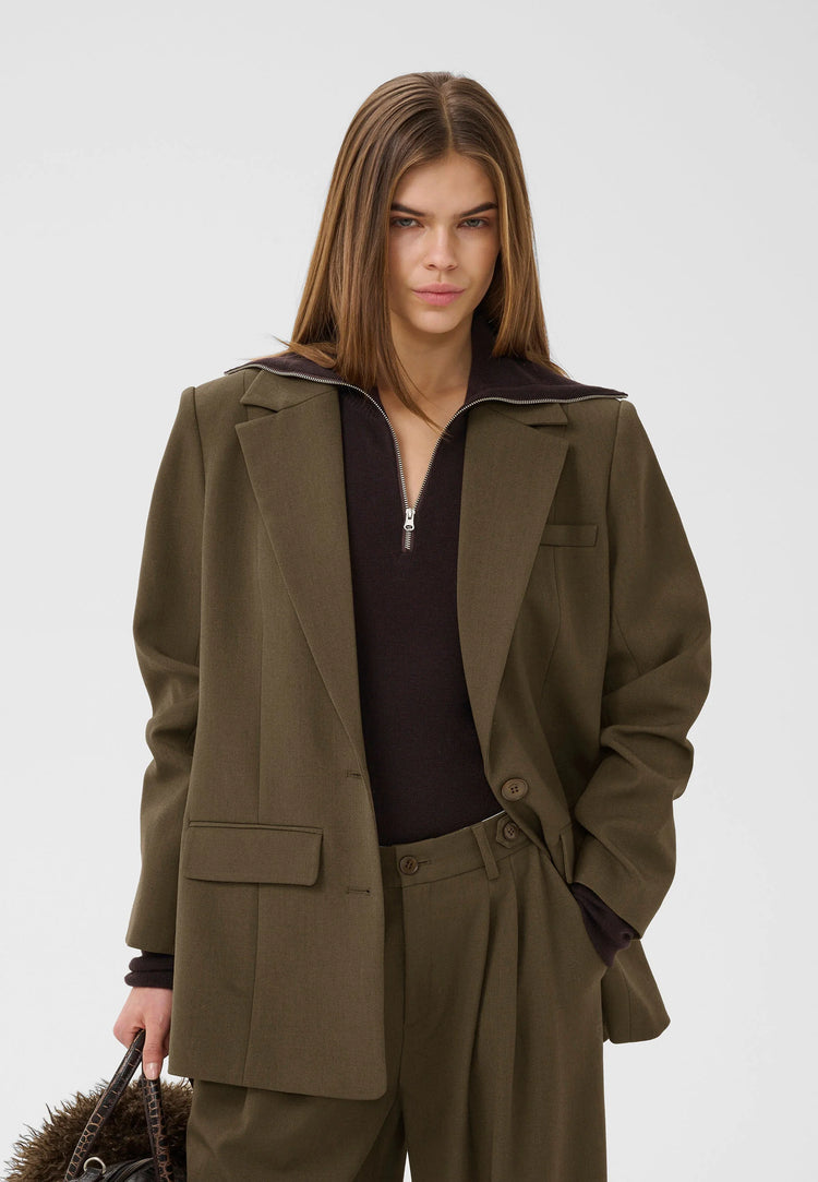 Stacy Blazer Slate