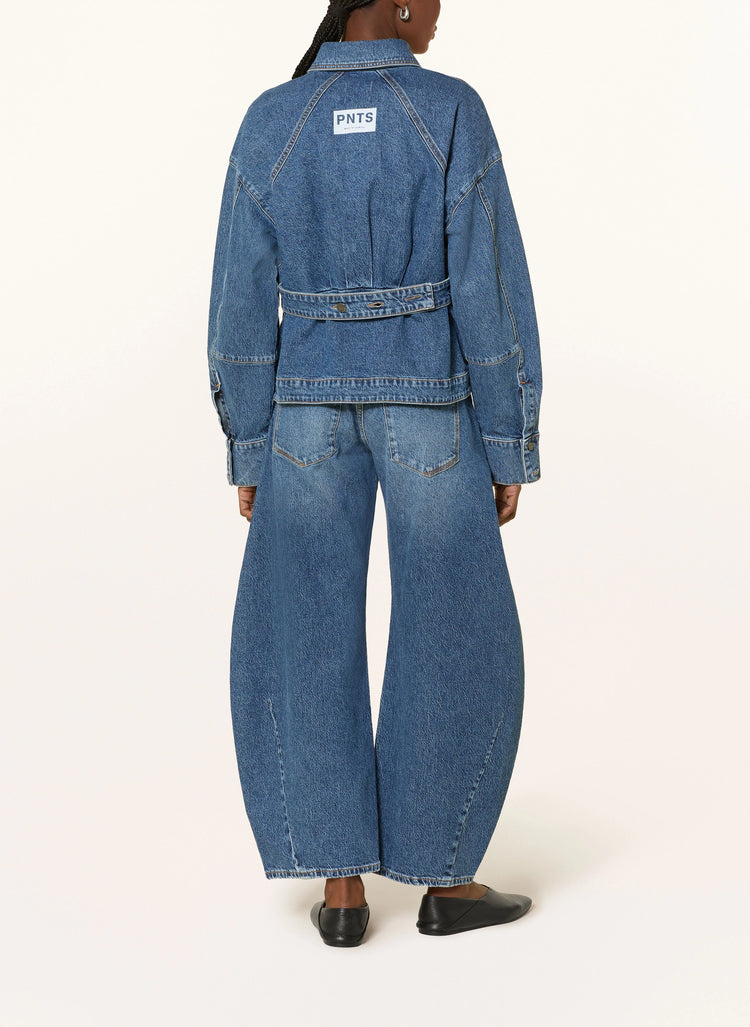 The O Shape Jeans Mid blue
