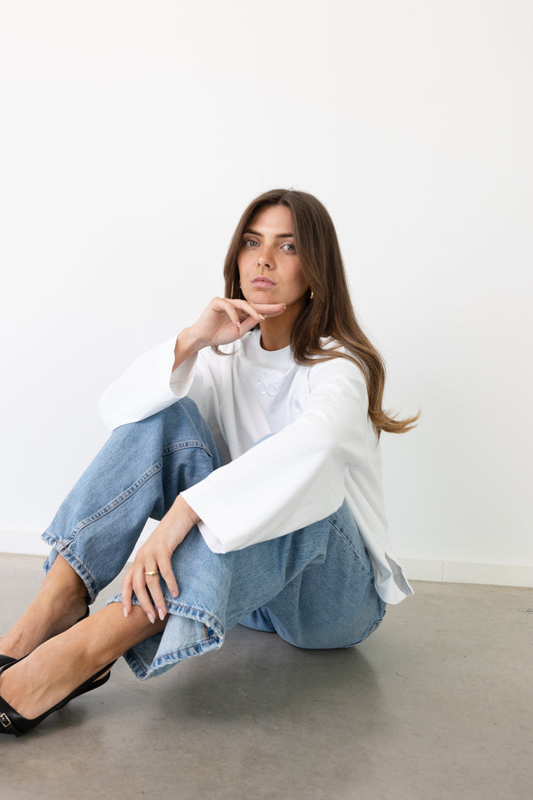 Mimosa Long sleeve White
