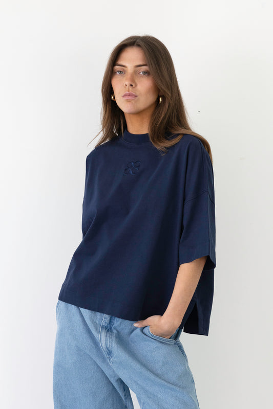Mimosa Short Sleeve Navy