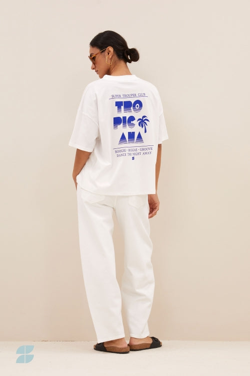 Jade dancing t-shirt White