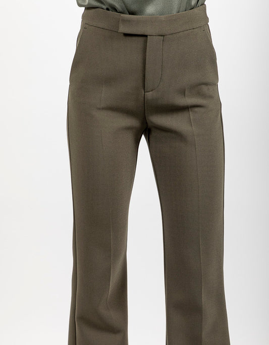 Matt trousers Khaki