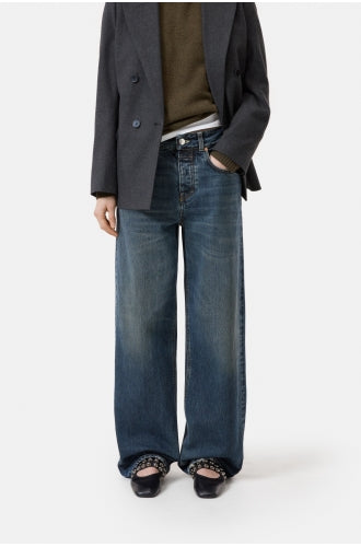 C21189 Nikka jeans dark blue