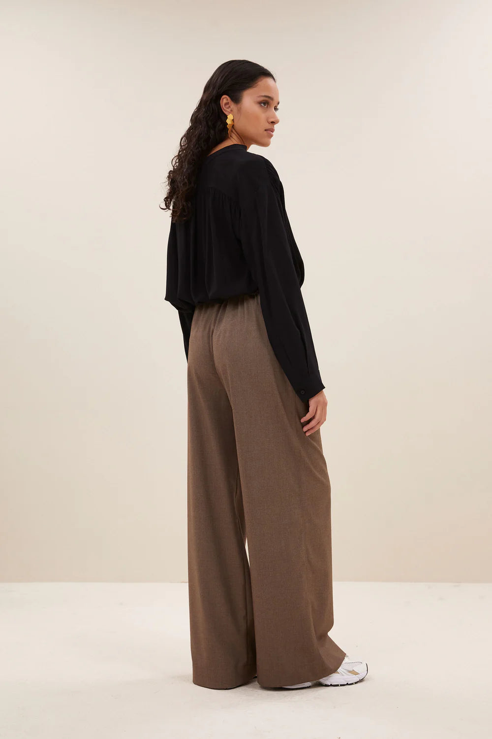 Meja viscose blouse Jet black