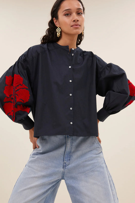 Janet blouse Midnight