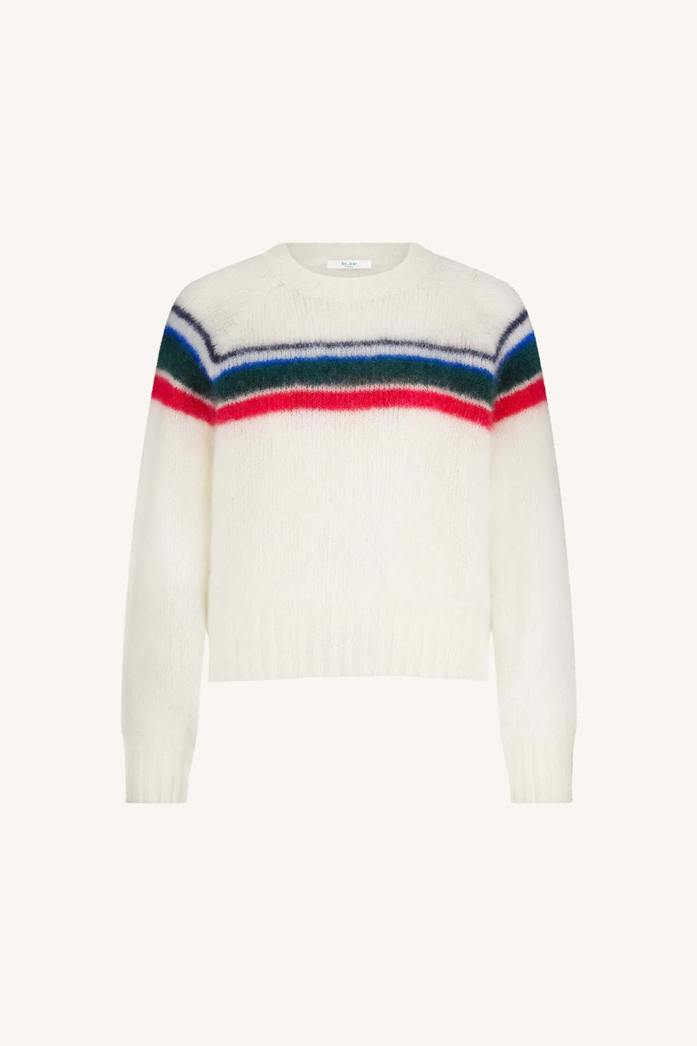 Liam stripe pullover Off white