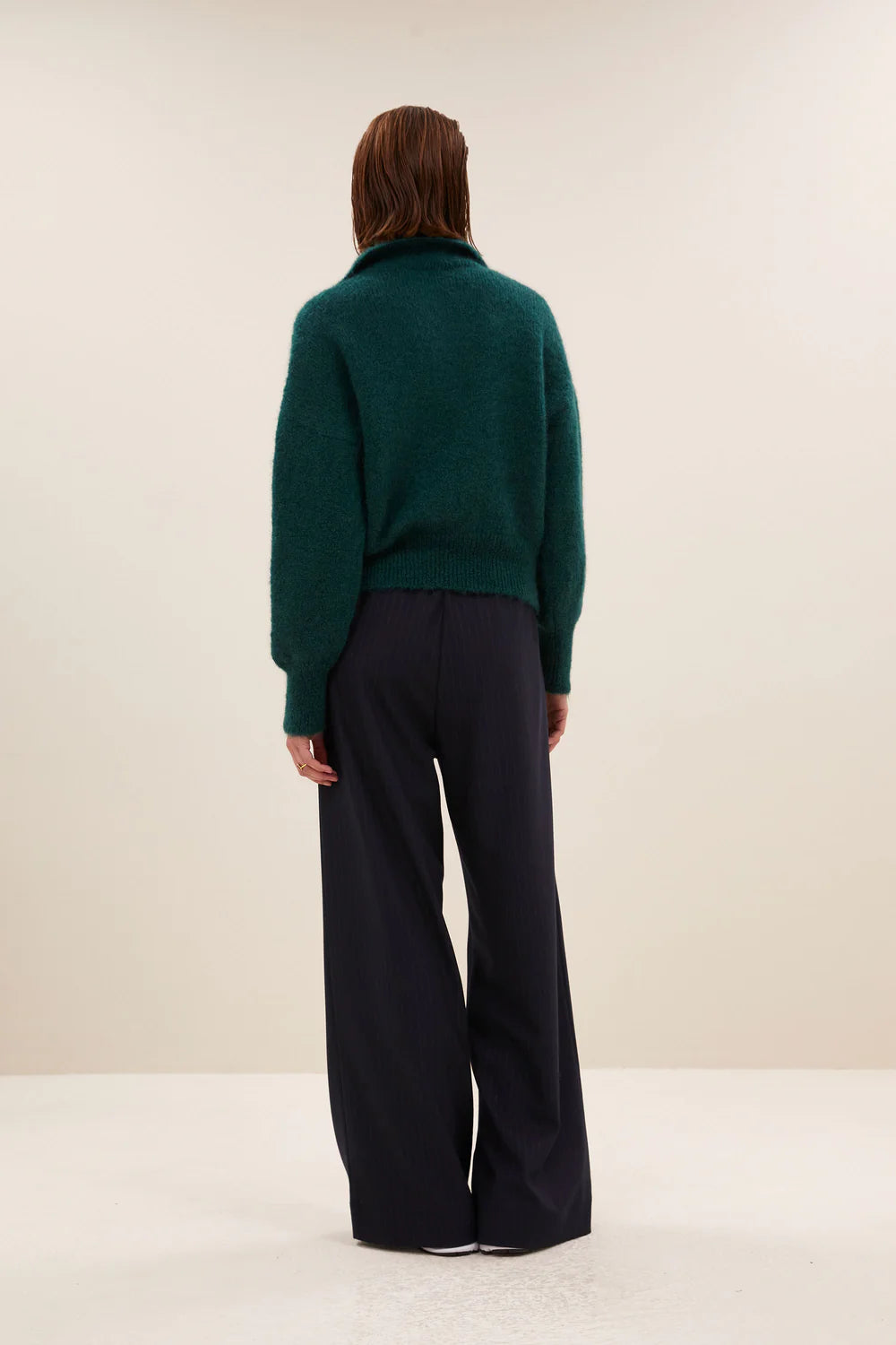 Polo pullover Dark green