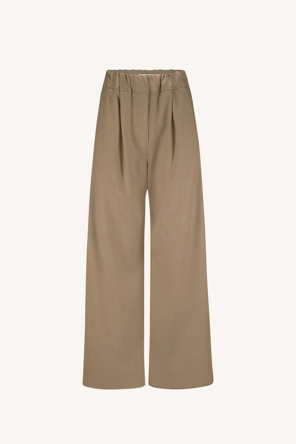 Benji melange pants Camel melee