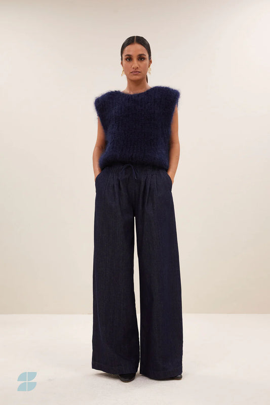 Jaxx stockholm blue pants Dark denim
