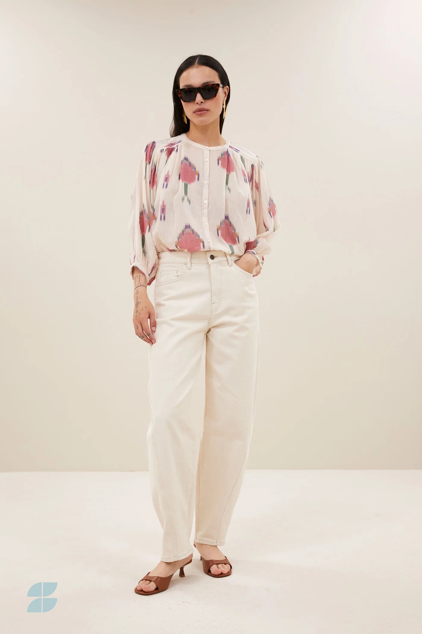 Becky ikat Blouse Spring