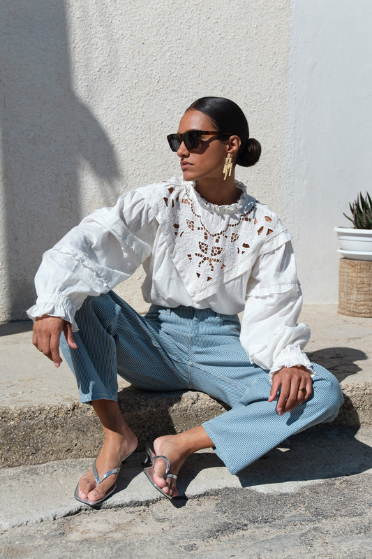 Bowie Blouse Off White