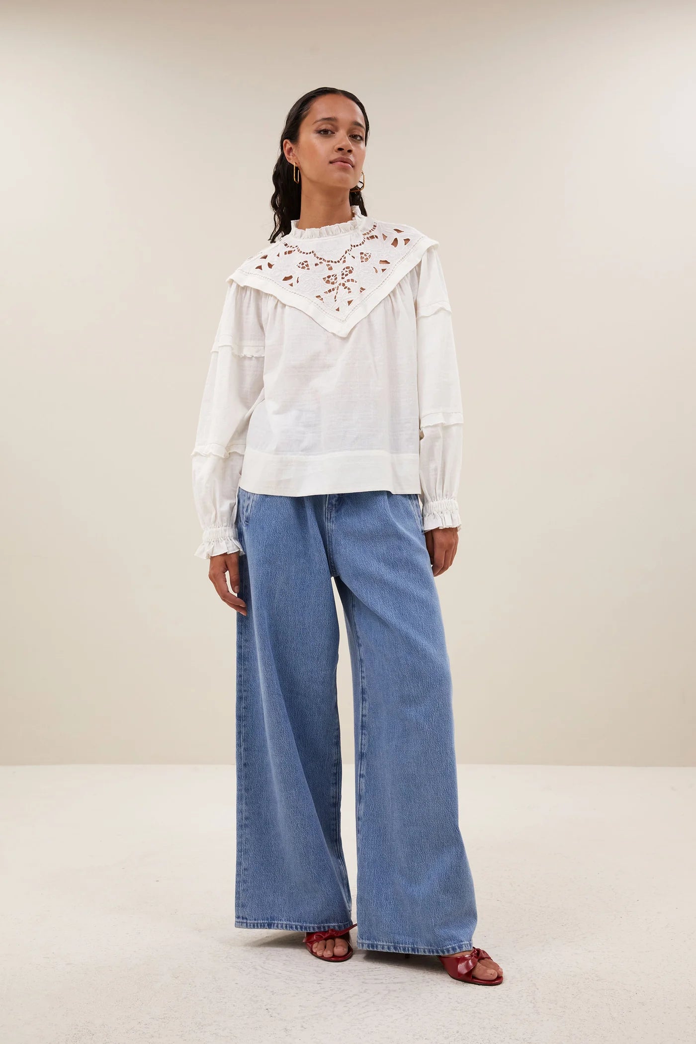 Bowie Blouse Off White