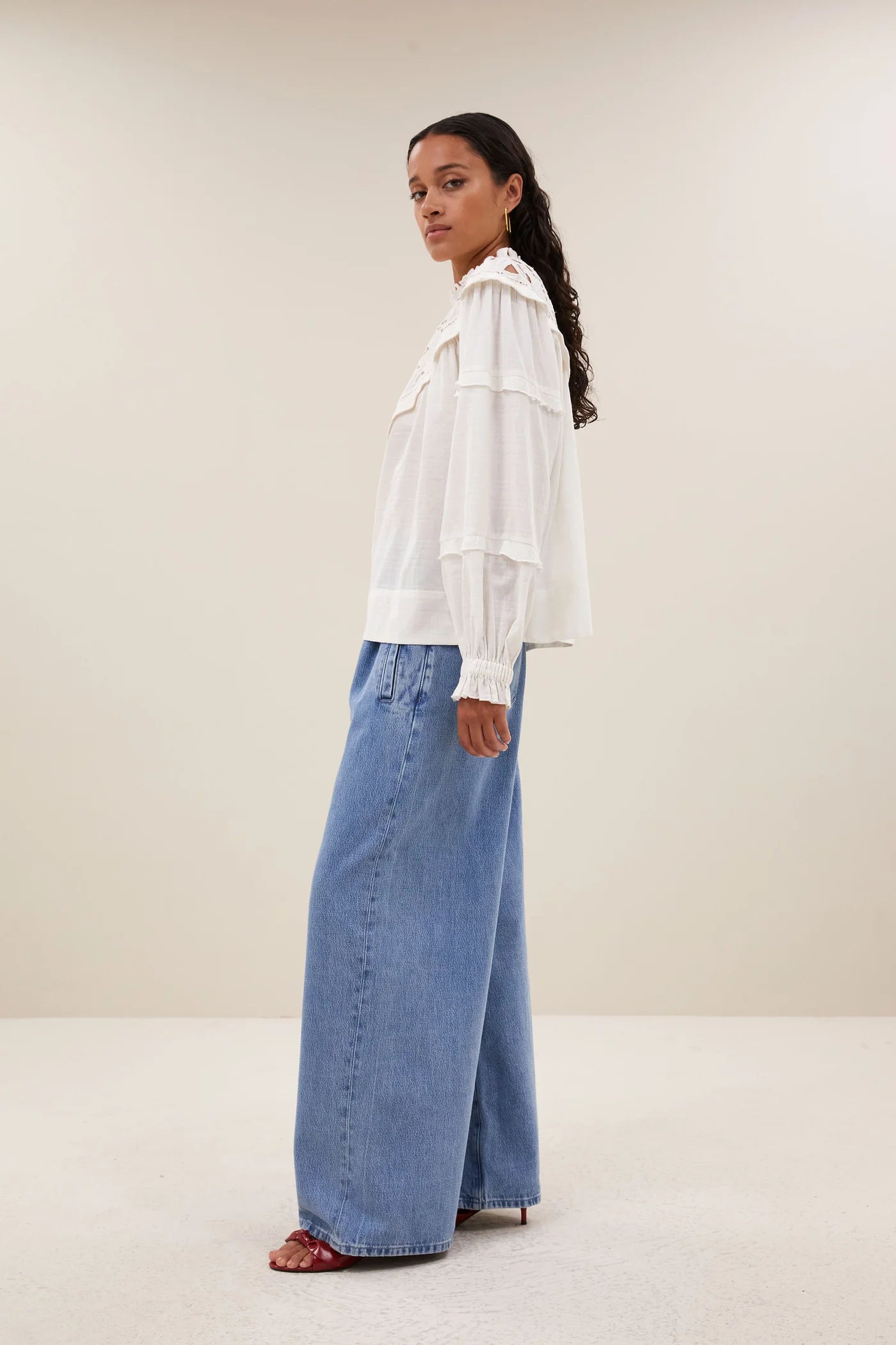 Bowie Blouse Off White