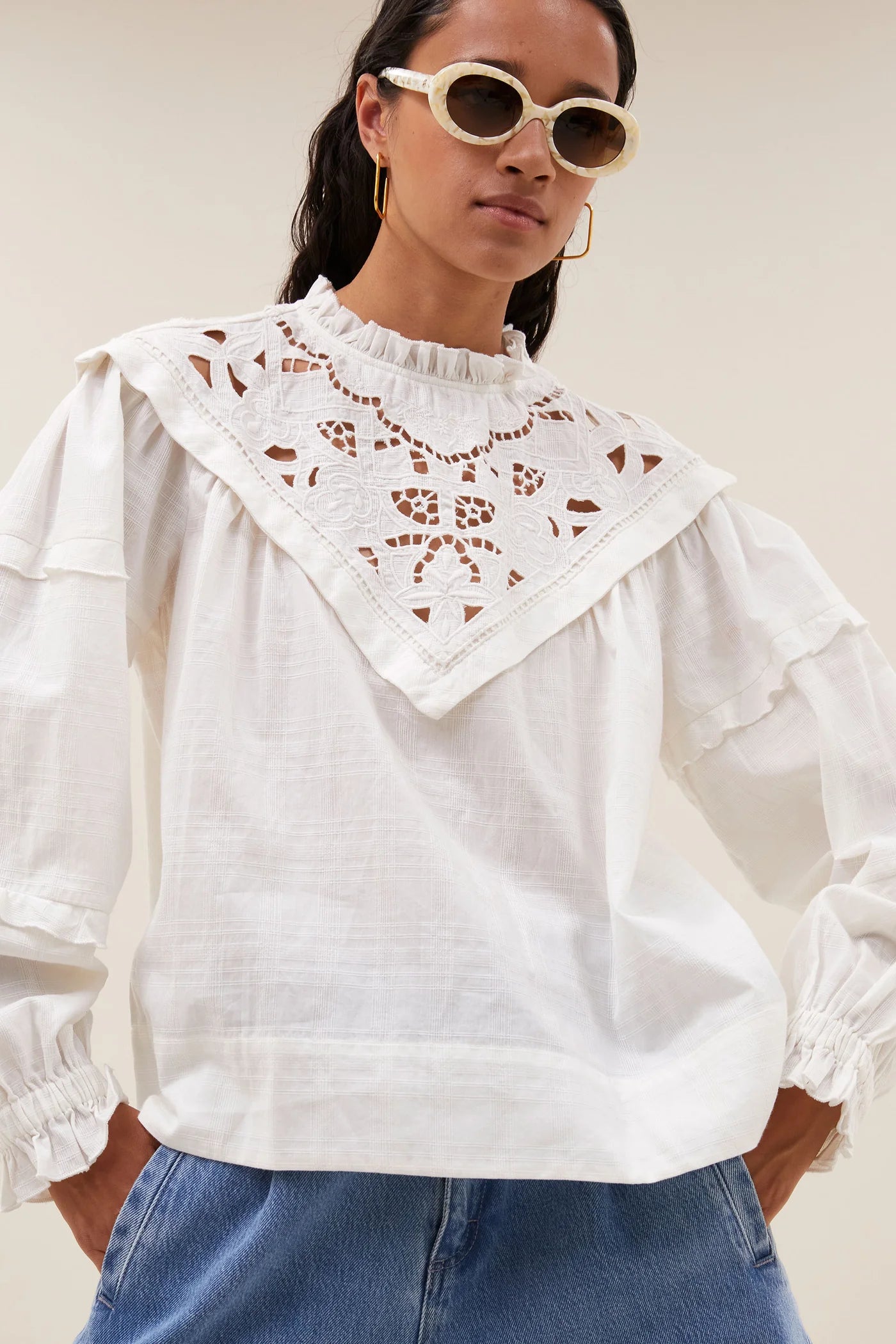 Bowie Blouse Off White