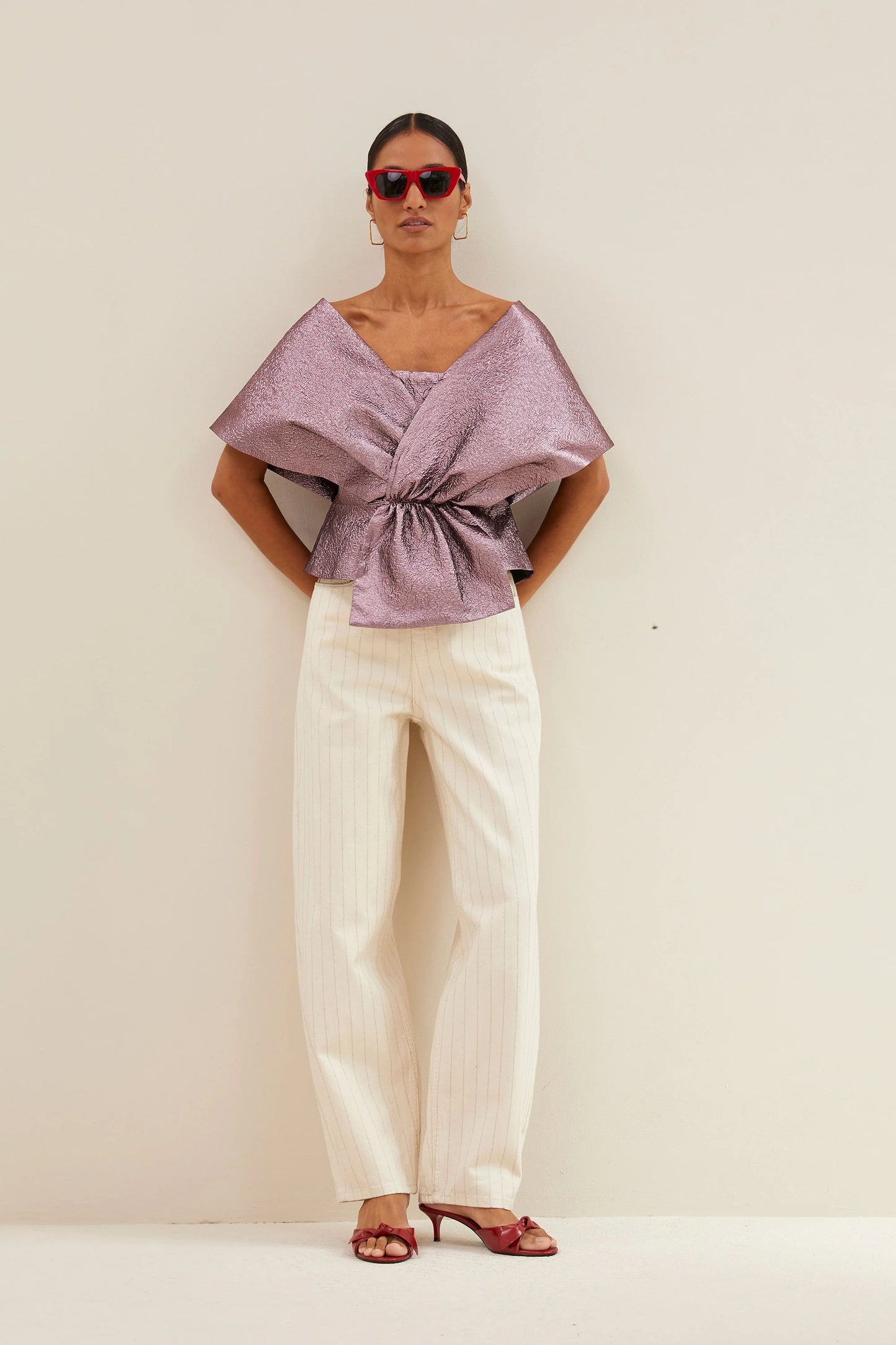 Simone dusty lilac top Dusty lilac