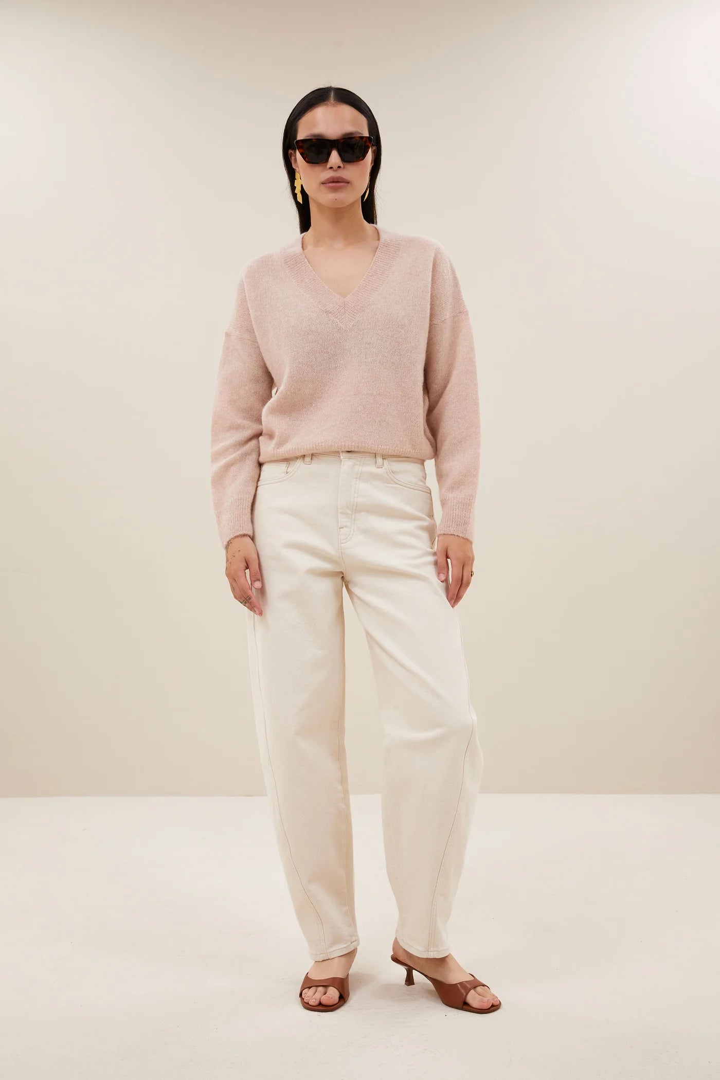 Isja fine Pullover Light pink
