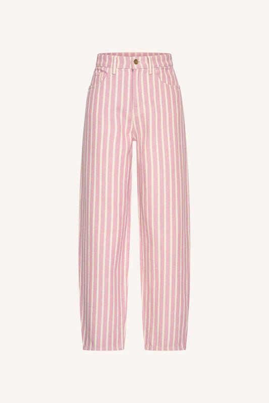 Lew Pink Rocky Pants Pink Stripe