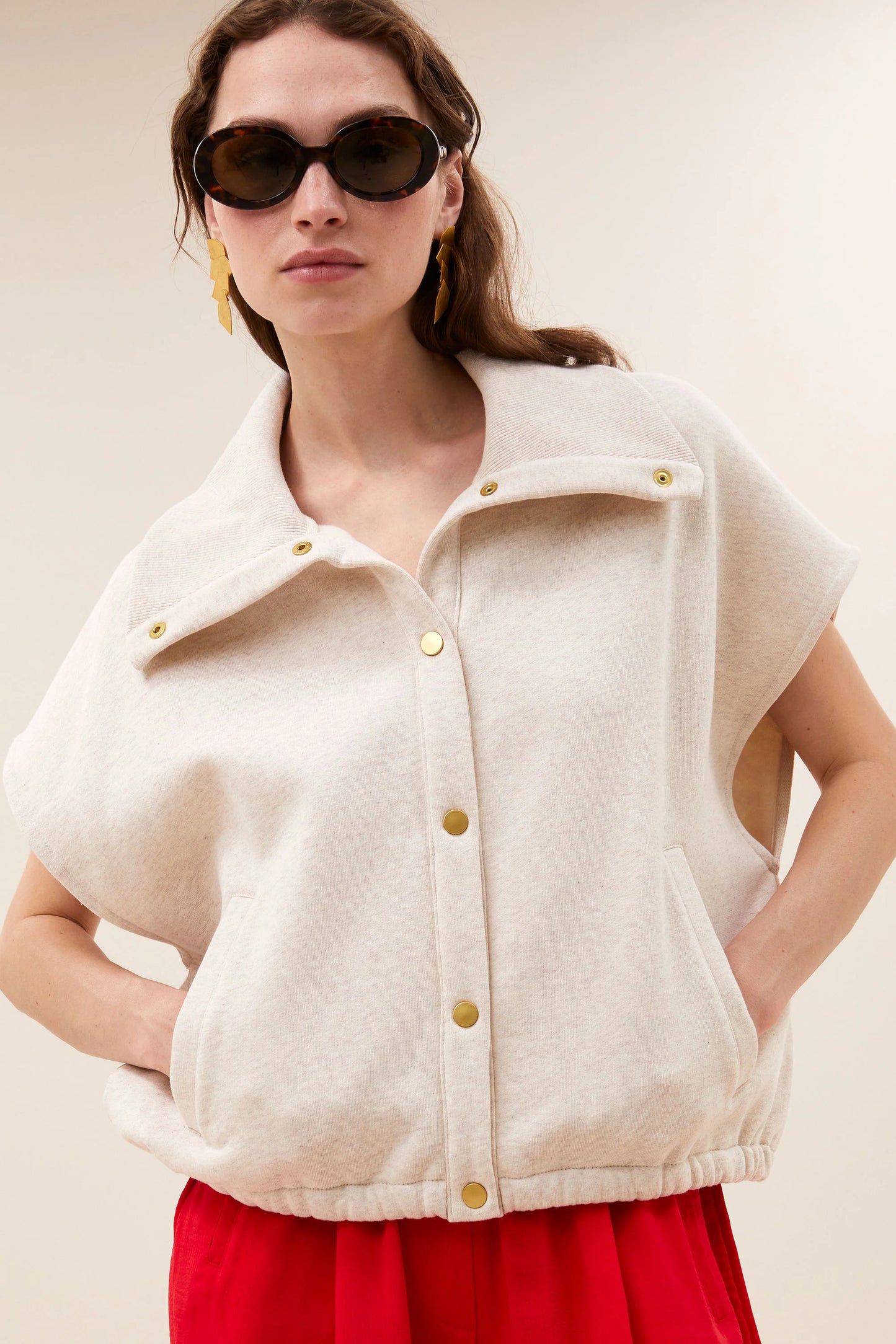 Sean jacket buttons Oyster melee