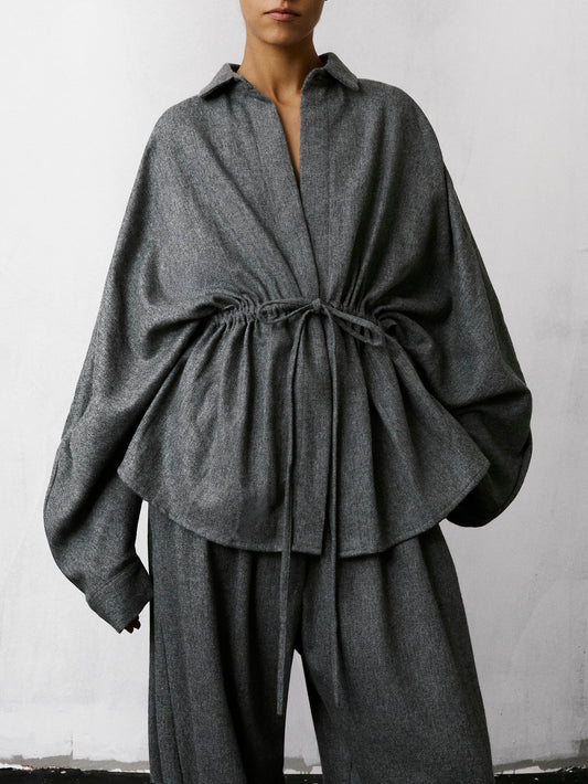 flanella misto light Grey