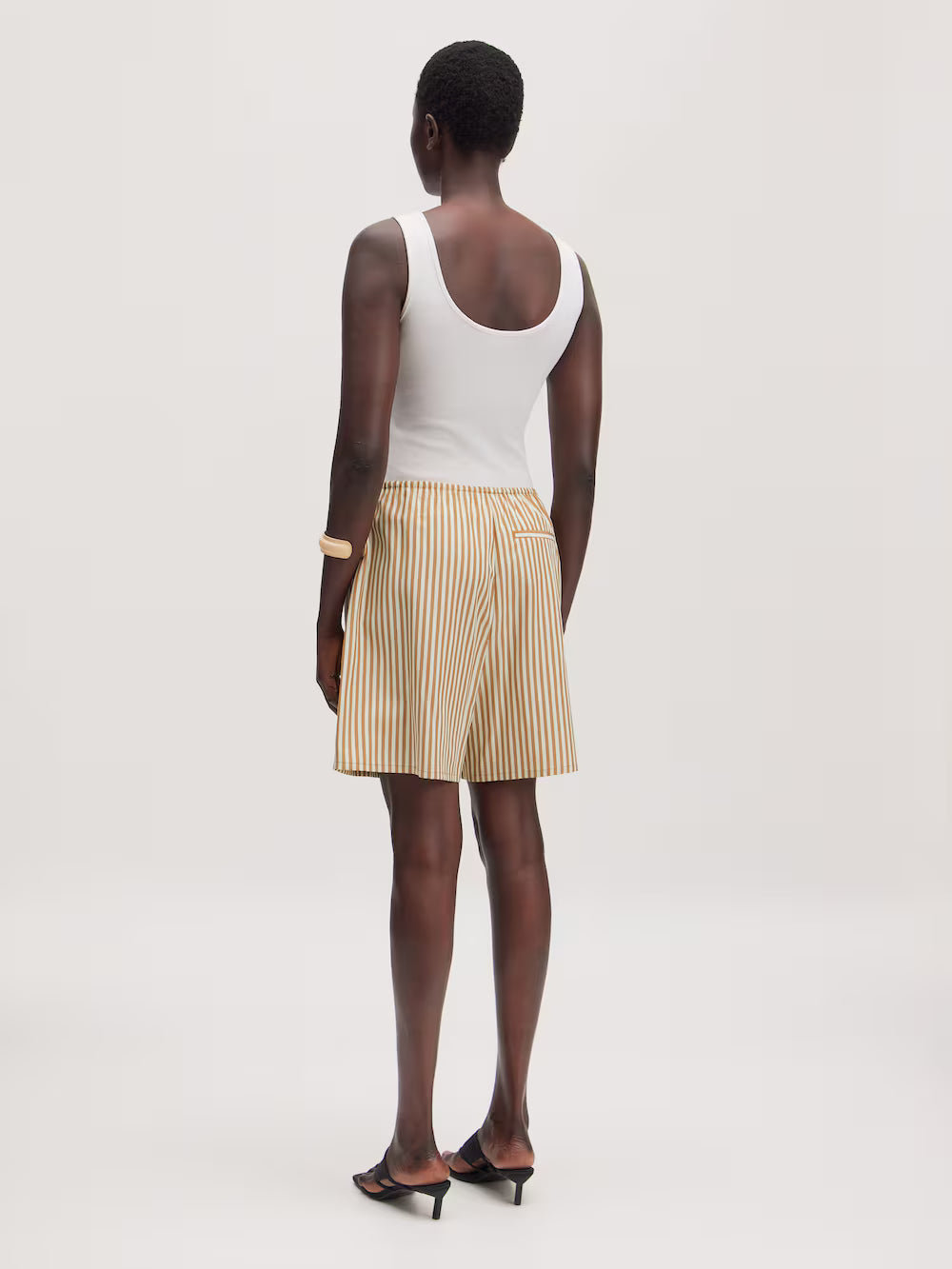Sylvie shorts Beige stripes