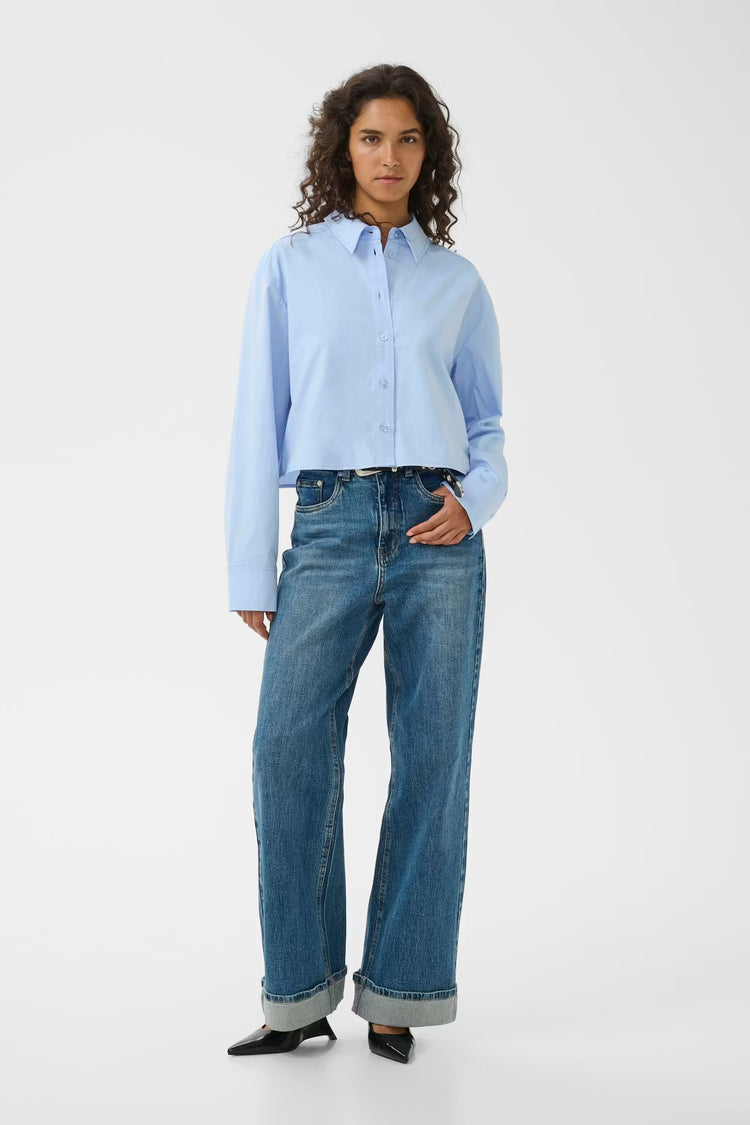 GZyork short shirt Light blue