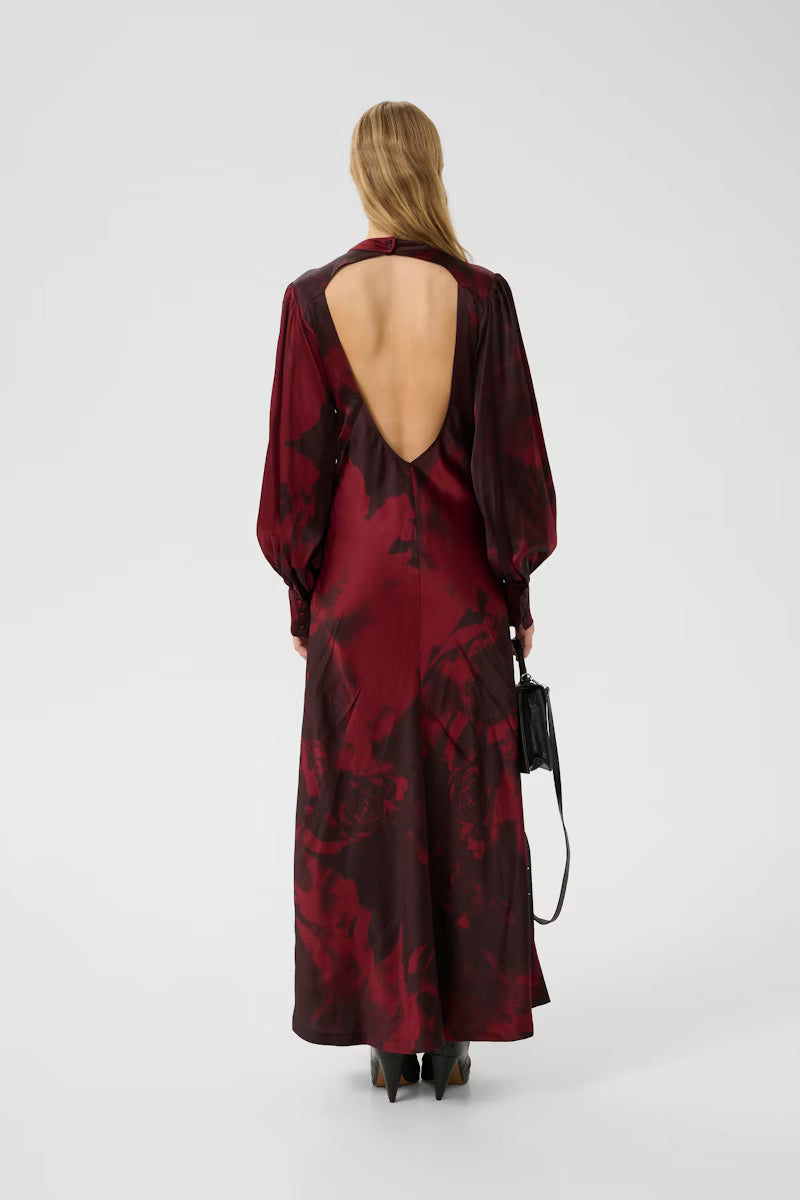 Selina maxi dress Burgundy
