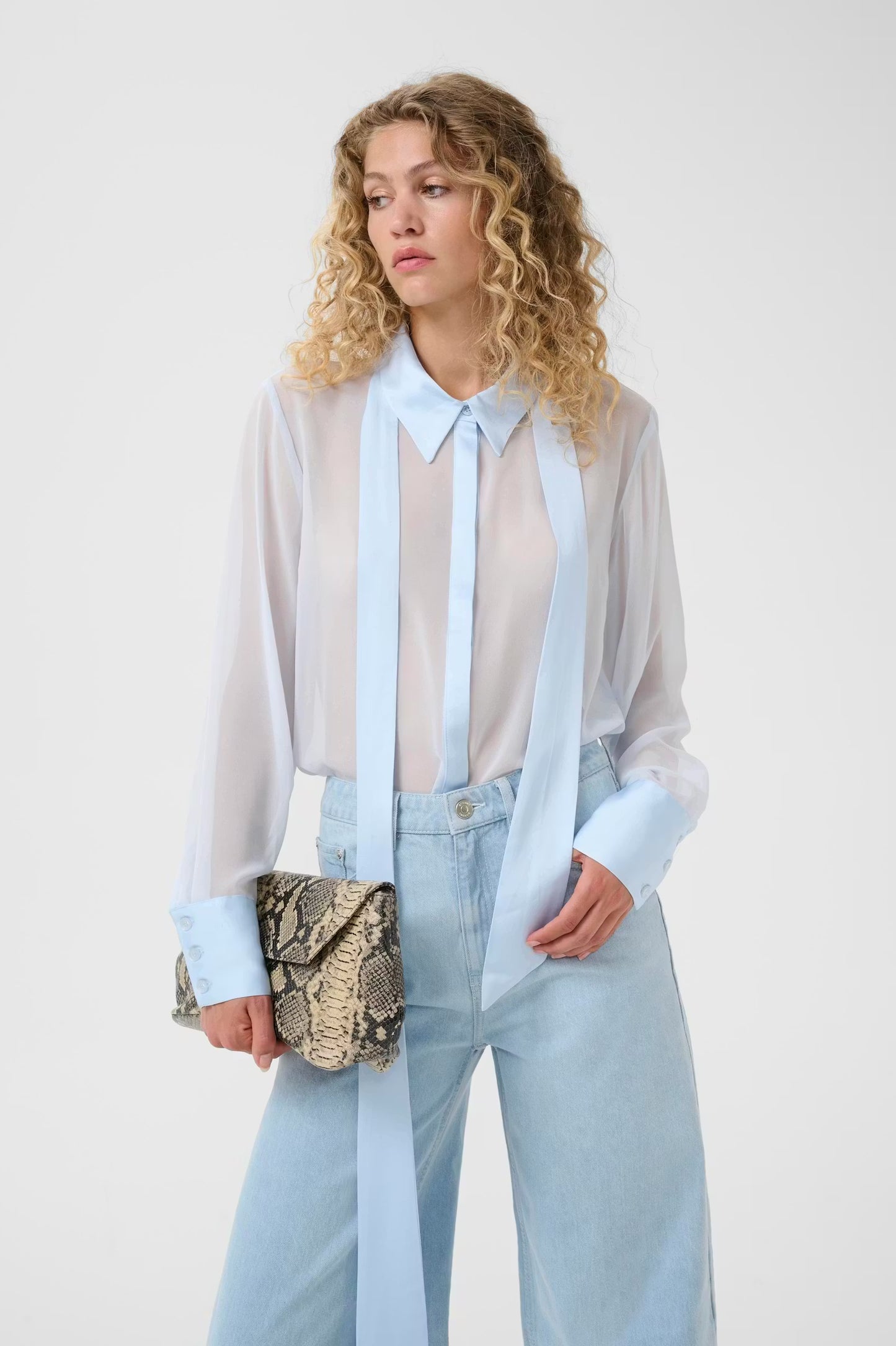 GZchif shirt licht blauw